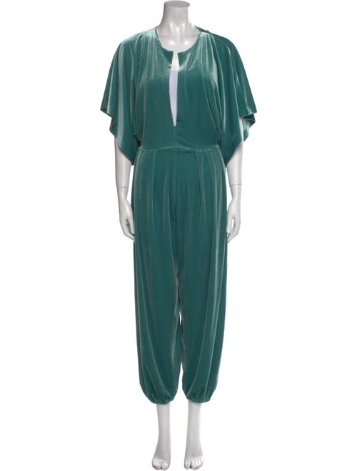 Norma Kamali V-Neck Jumpsuit
