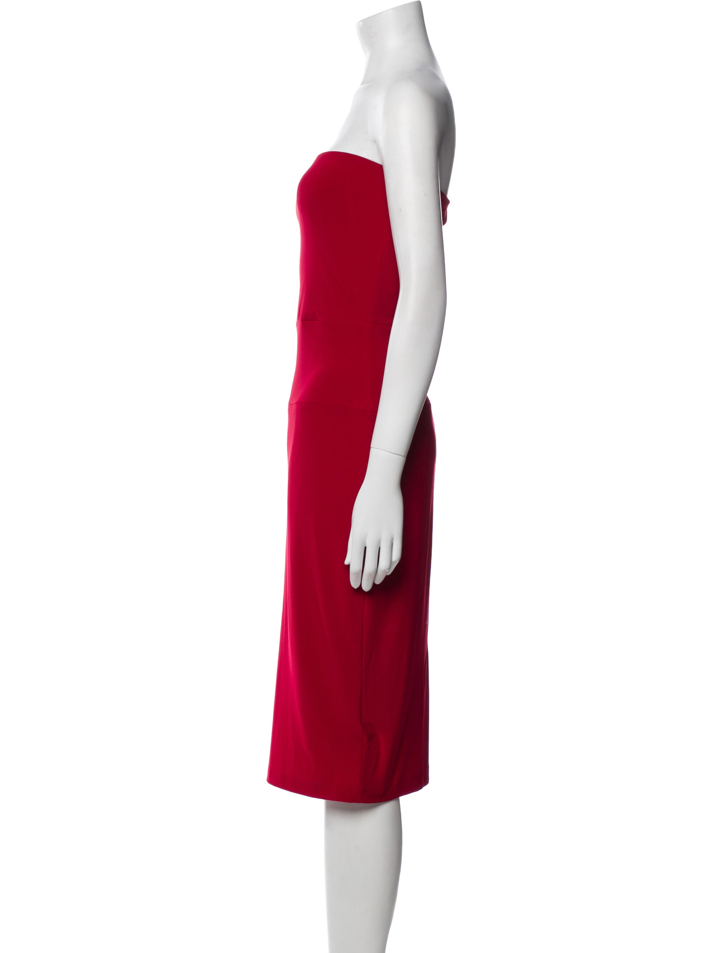 Norma Kamali Strapless Mini Dress