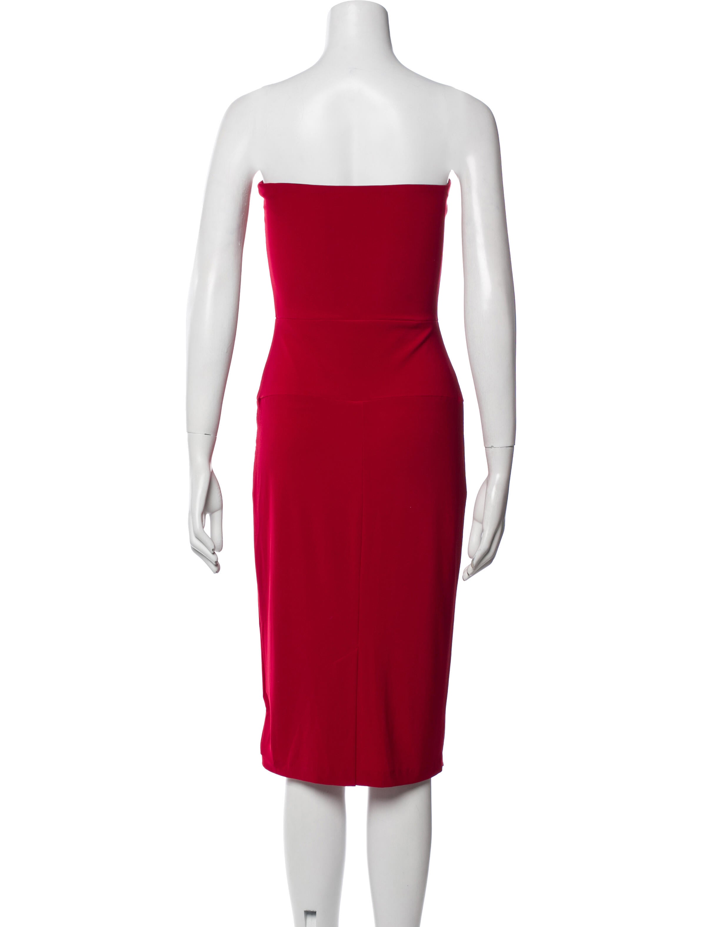 Norma Kamali Strapless Mini Dress