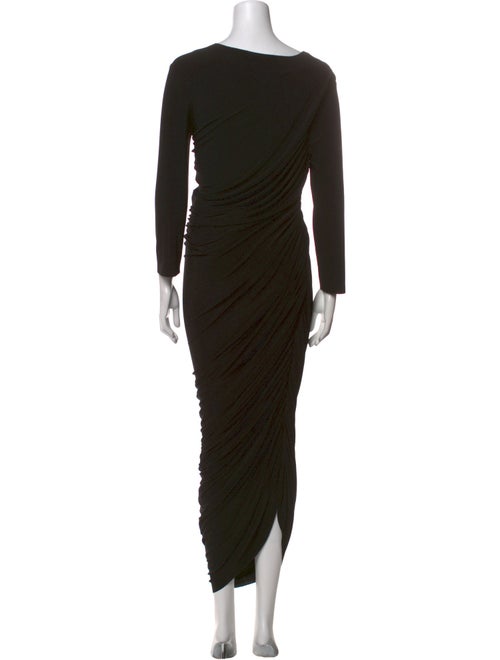 Norma Kamali Scoop Neck Long Dress