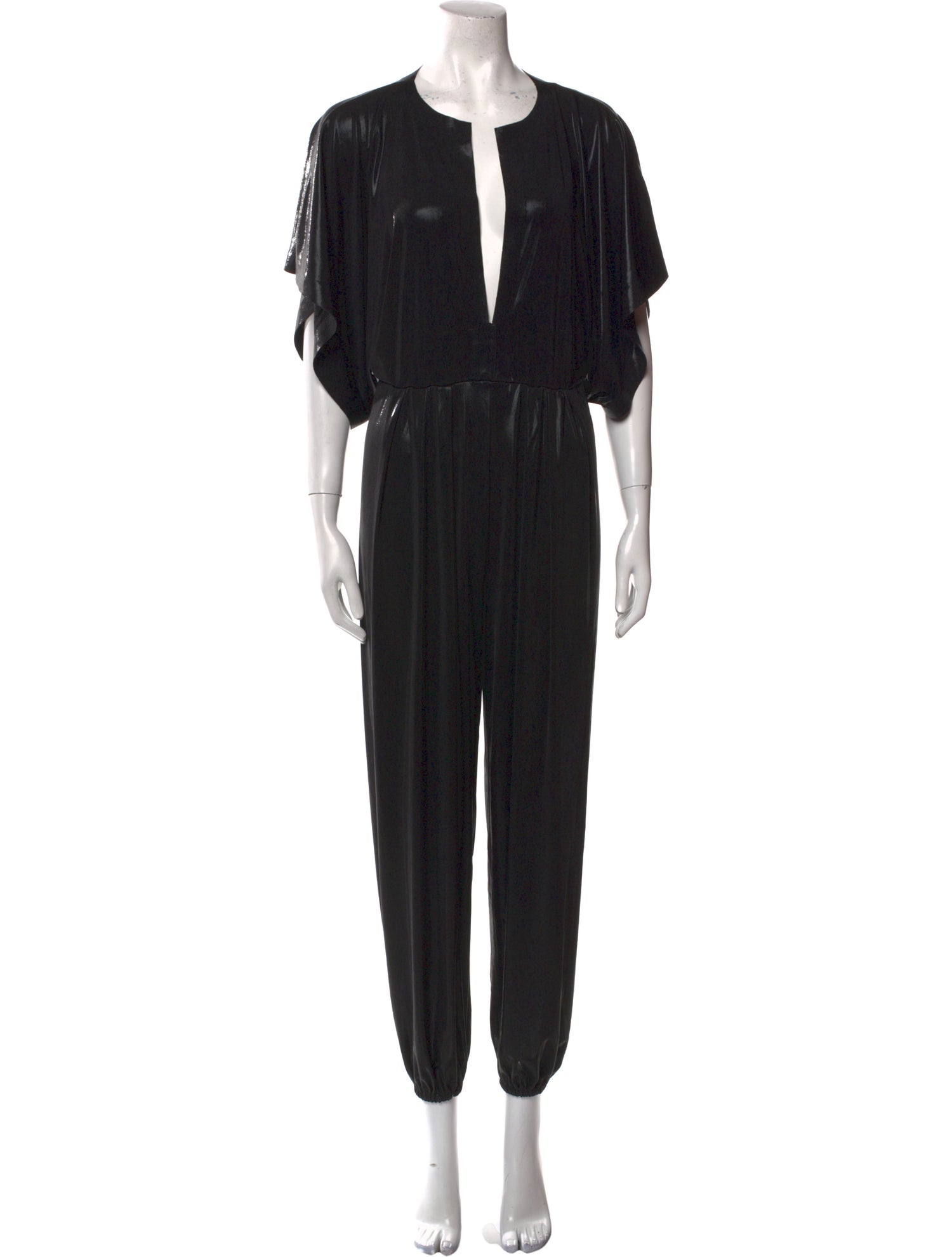 Norma Kamali V-Neck Jumpsuit w/ Tags