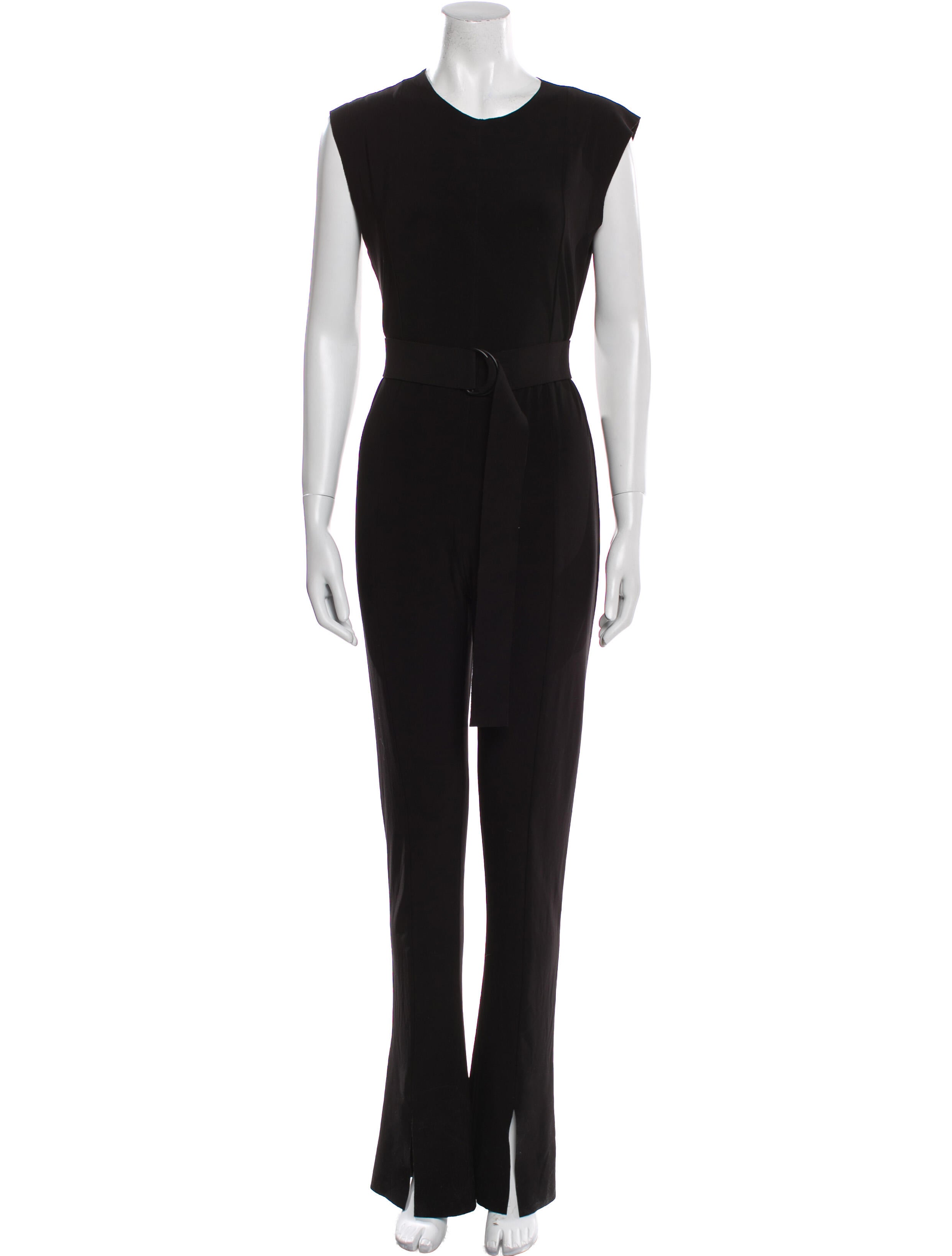 Norma Kamali Crew Neck Jumpsuit