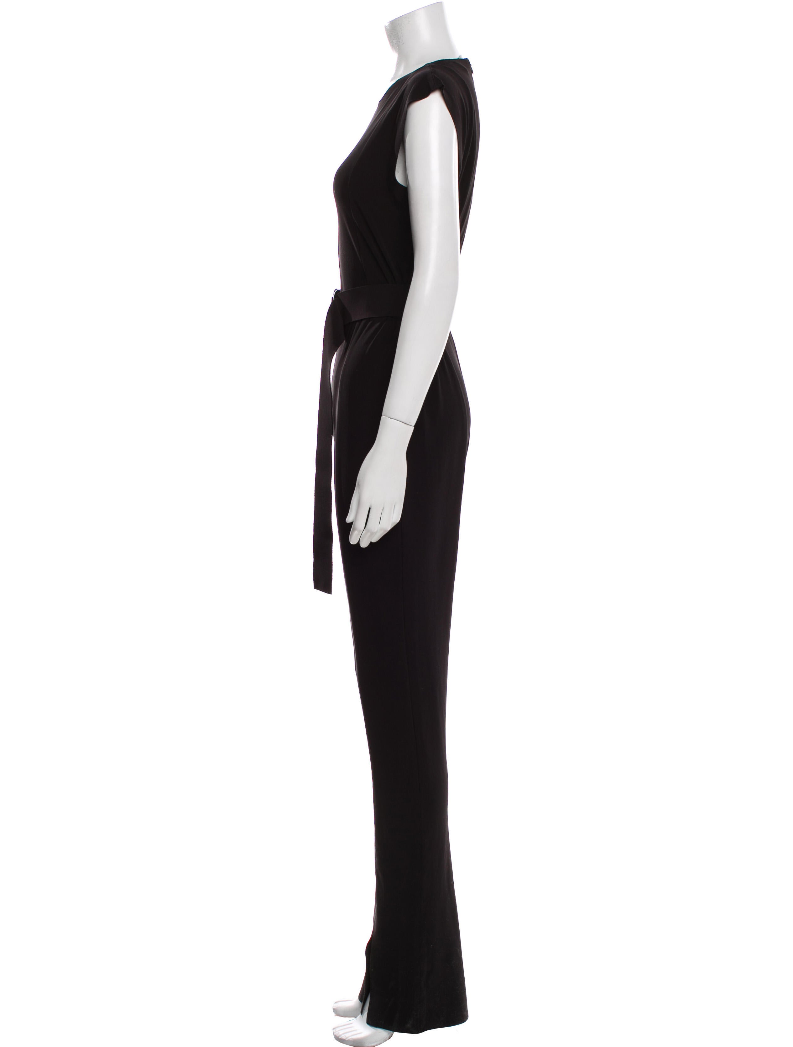 Norma Kamali Crew Neck Jumpsuit