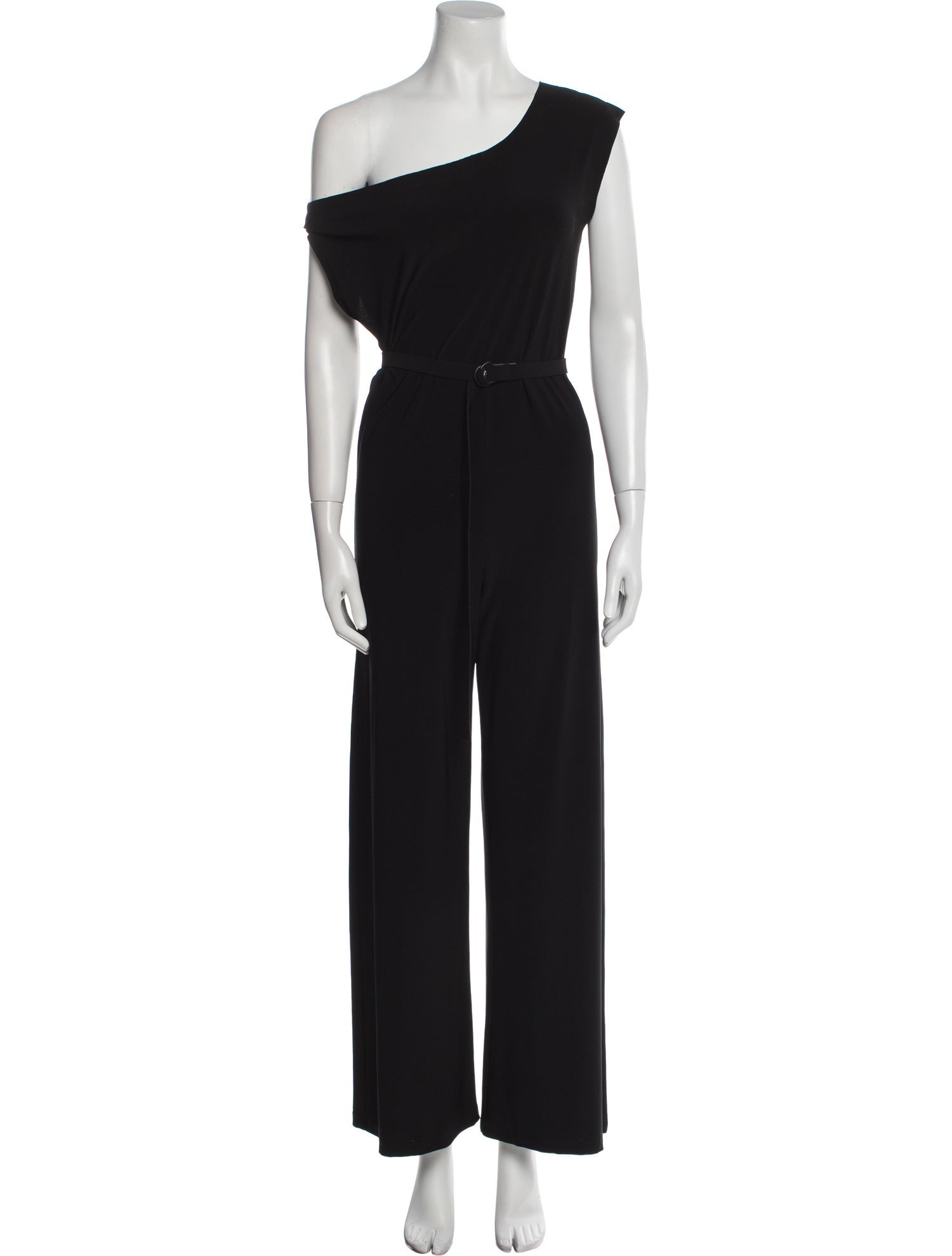 Norma Kamali One-Shoulder Jumpsuit