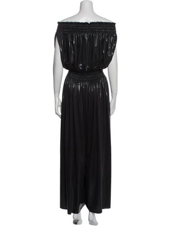 Norma Kamali Off-The-Shoulder Jumpsuit