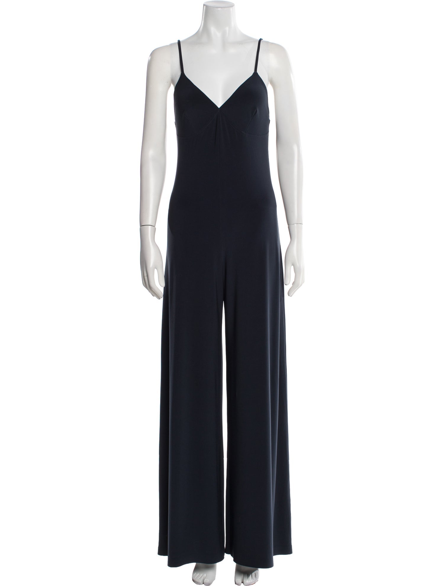 Norma Kamali V-Neck Jumpsuit