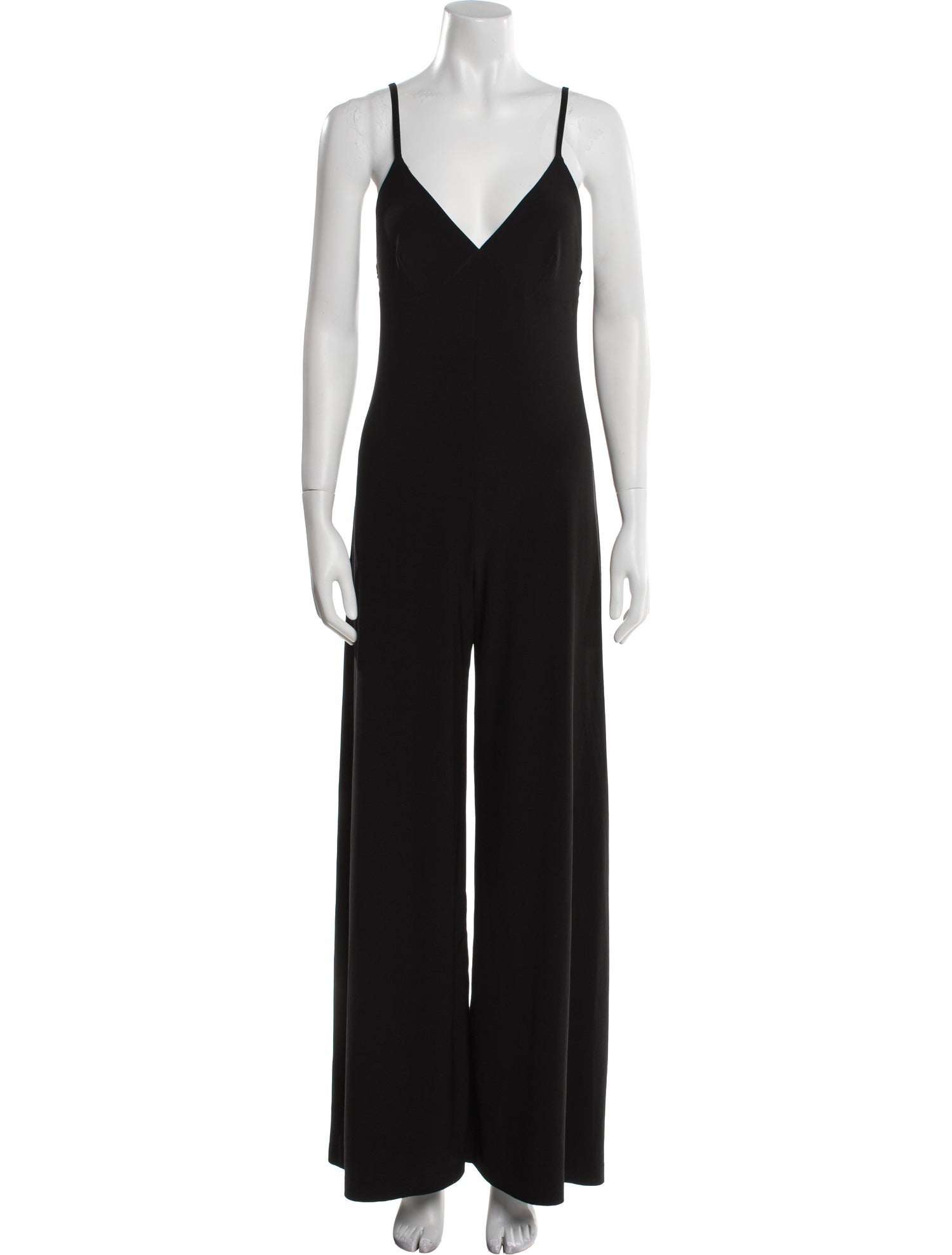Norma Kamali V-Neck Jumpsuit