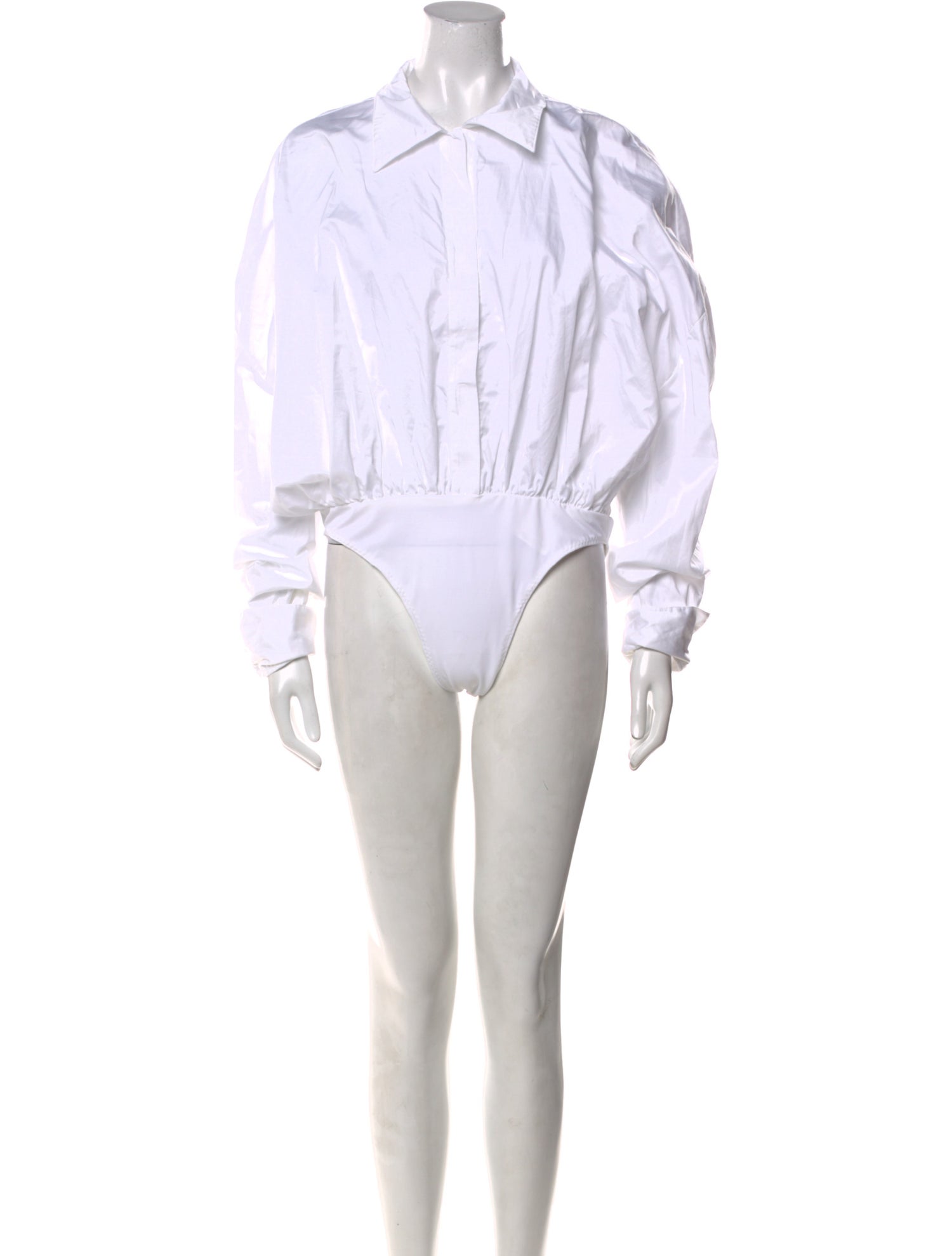 Norma Kamali Long Sleeve Bodysuit