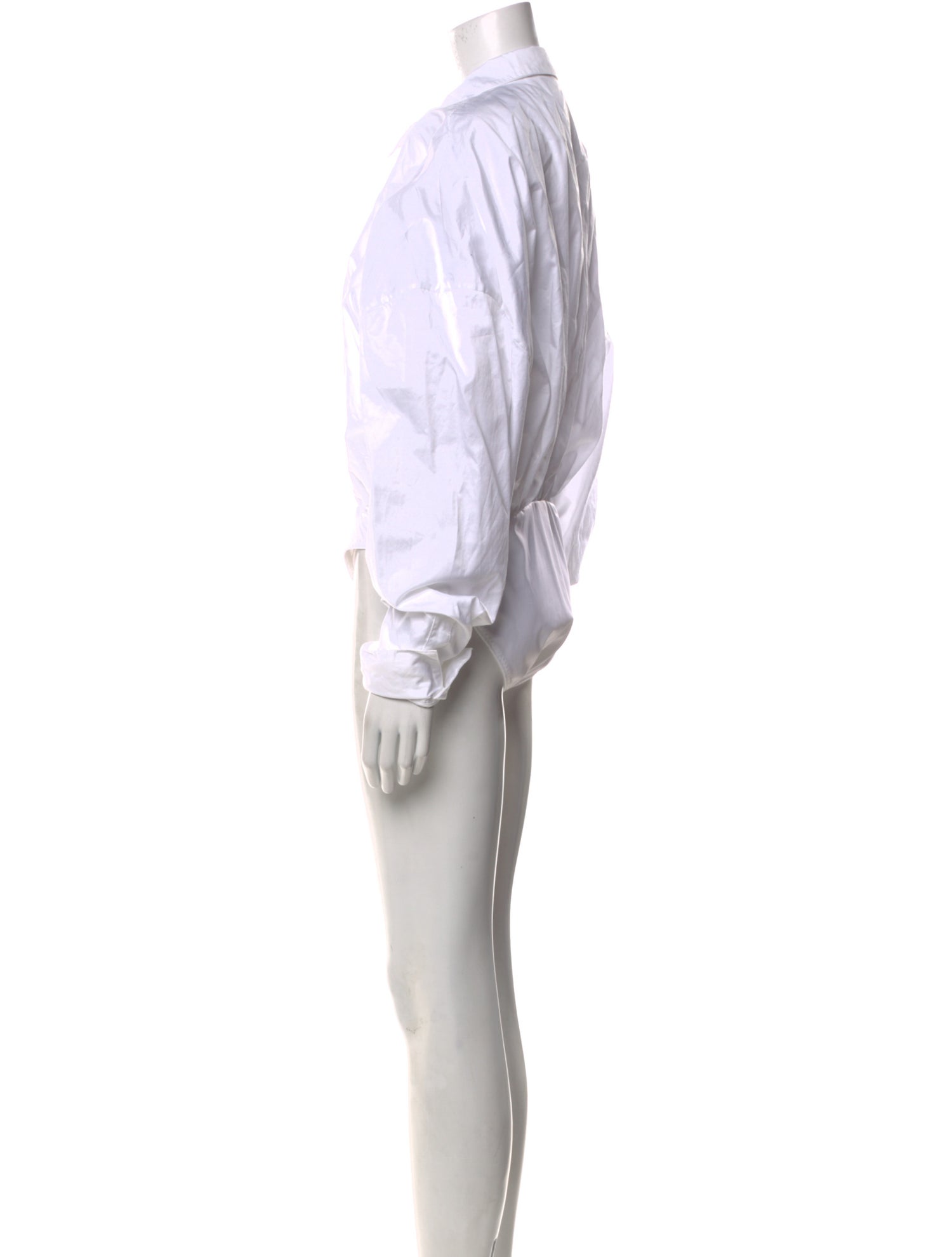 Norma Kamali Long Sleeve Bodysuit