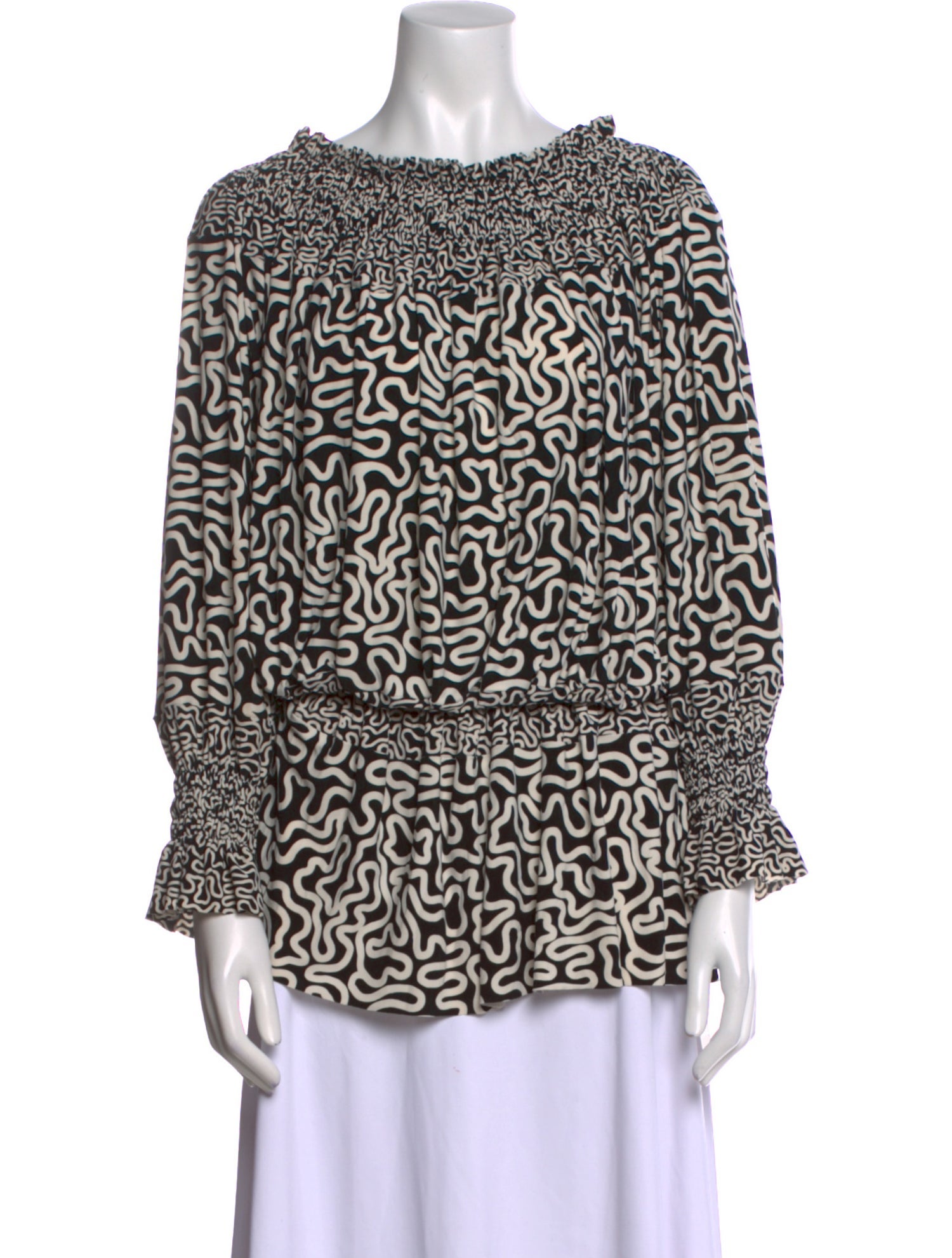 Norma Kamali Printed Mini Dress