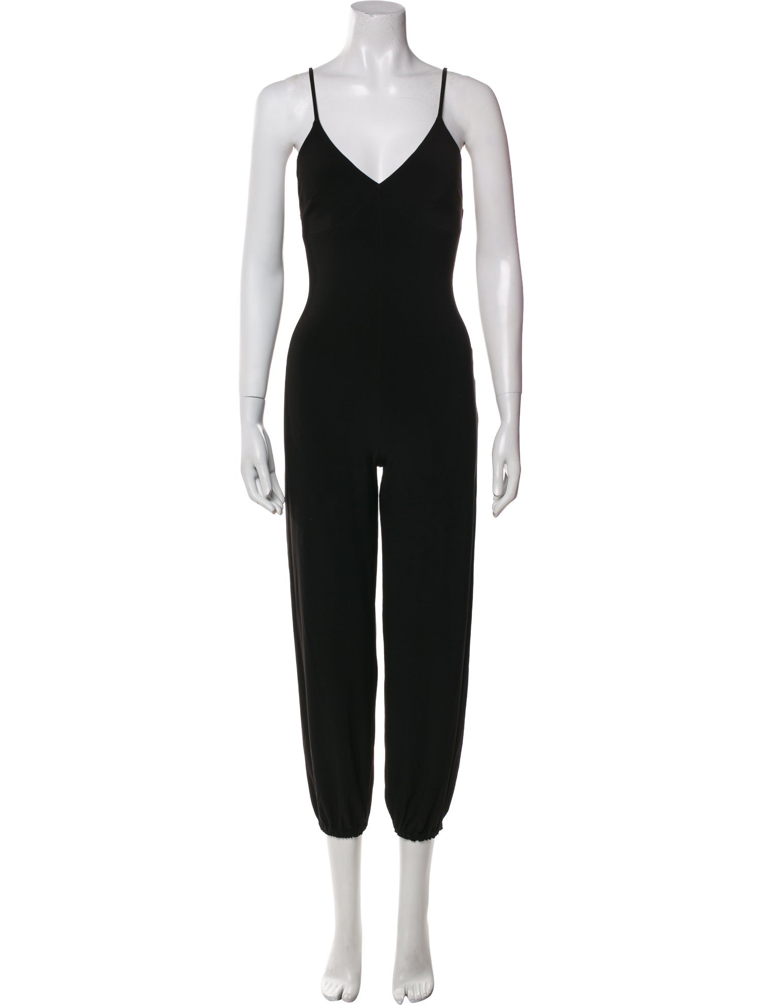 Norma Kamali V-Neck Jumpsuit