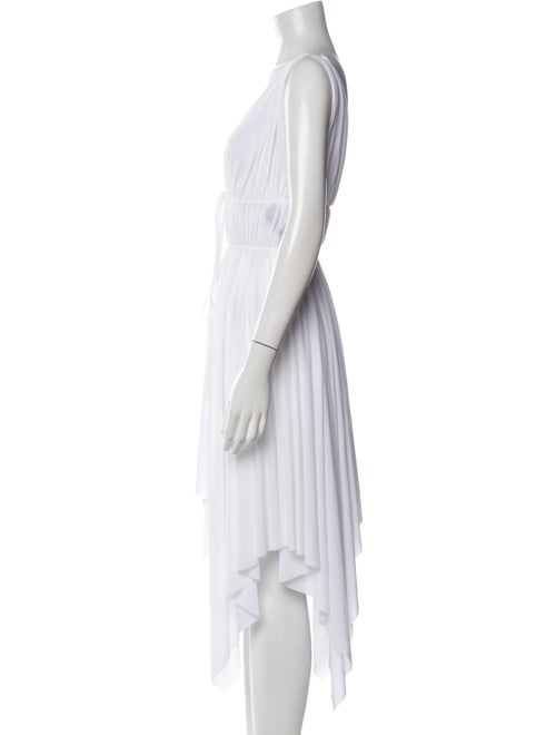 Norma Kamali V-Neck Midi Length Dress