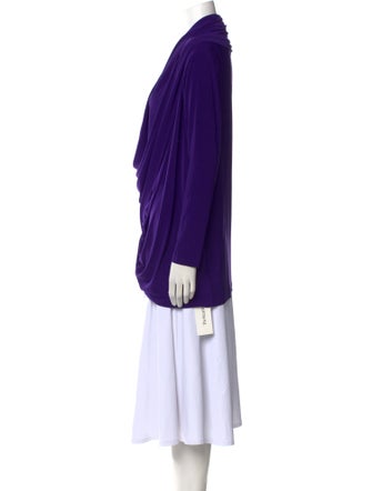 Norma Kamali Cowl Neck Long Sleeve Tunic