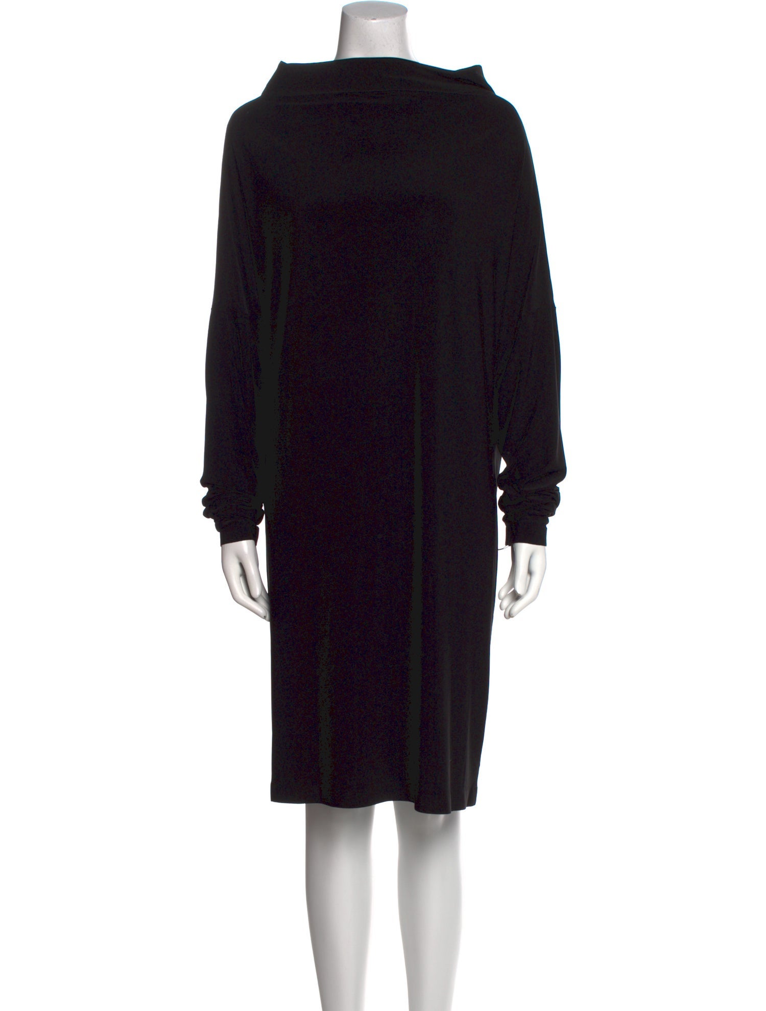 Norma Kamali Turtleneck Knee-Length Dress w/ Tags