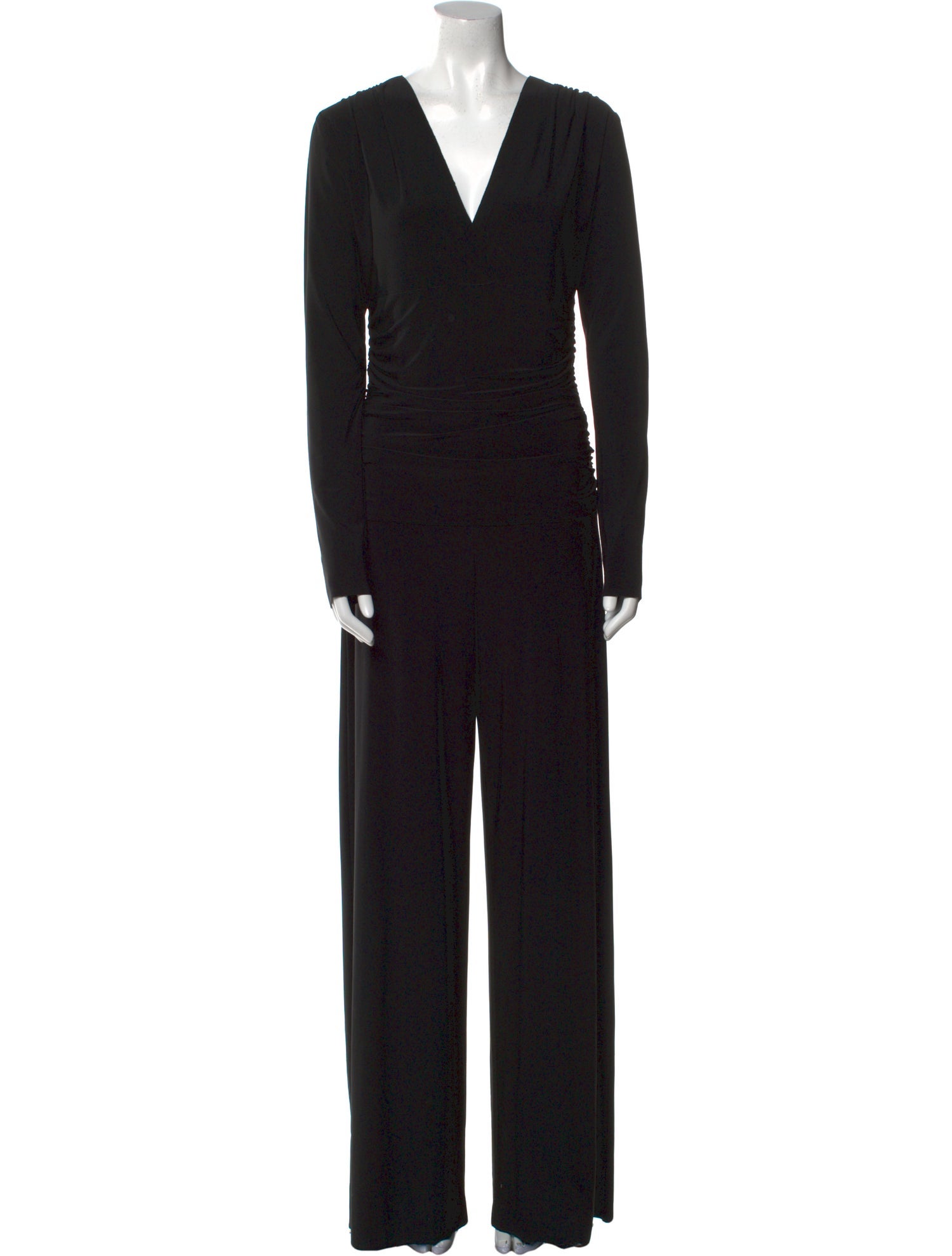 Norma Kamali V-Neck Jumpsuit