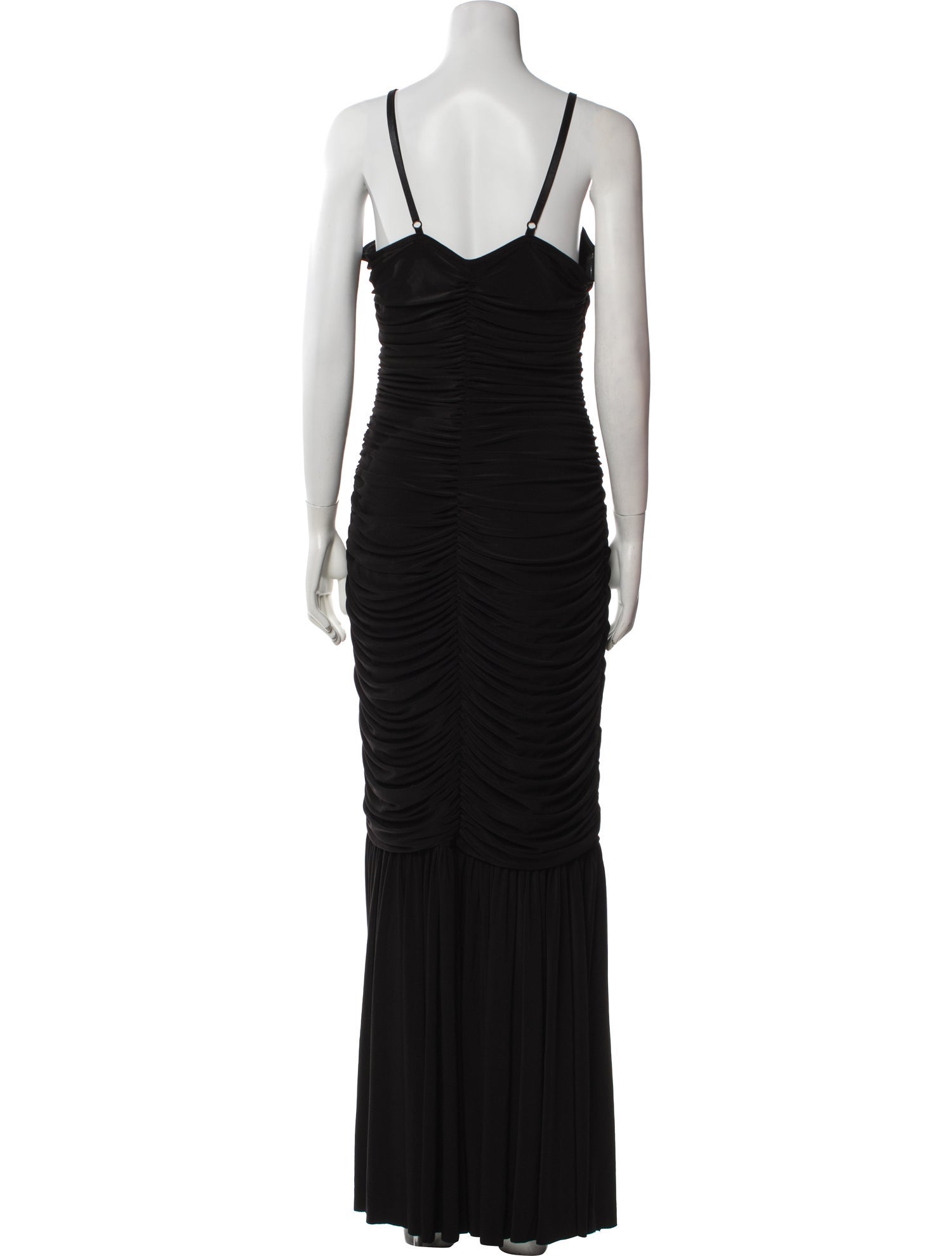 Norma Kamali Cowl Neck Long Dress