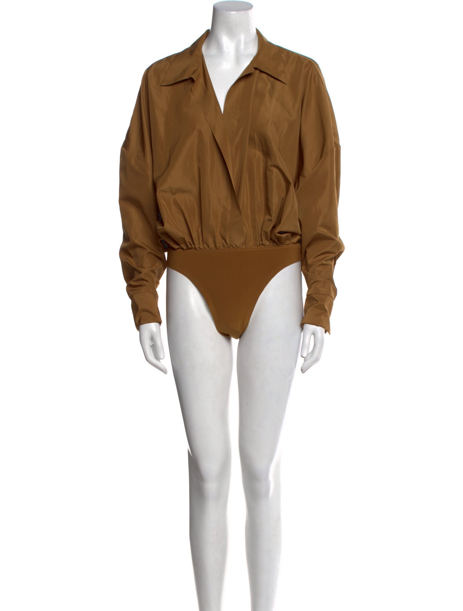 Norma Kamali Long Sleeve Bodysuit
