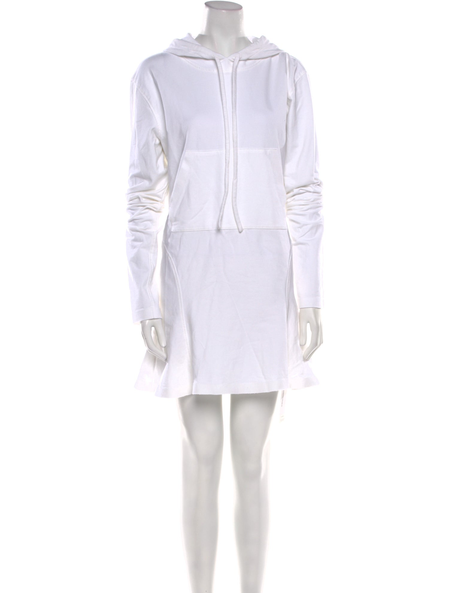 Norma Kamali Crew Neck Mini Dress