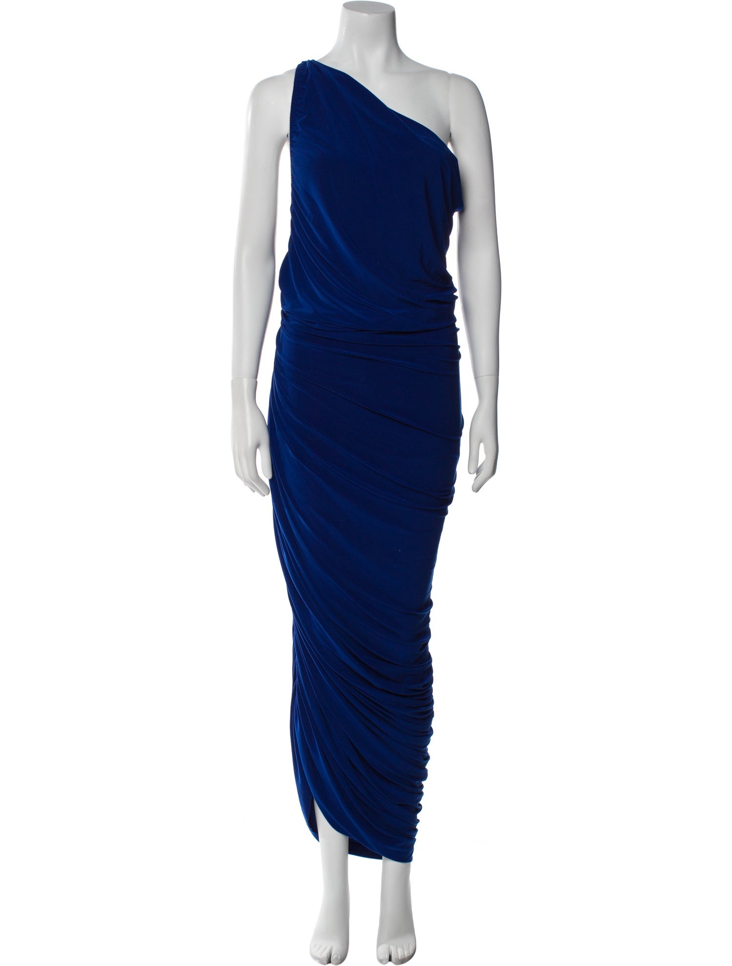 Norma Kamali One-Shoulder Long Dress w/ Tags