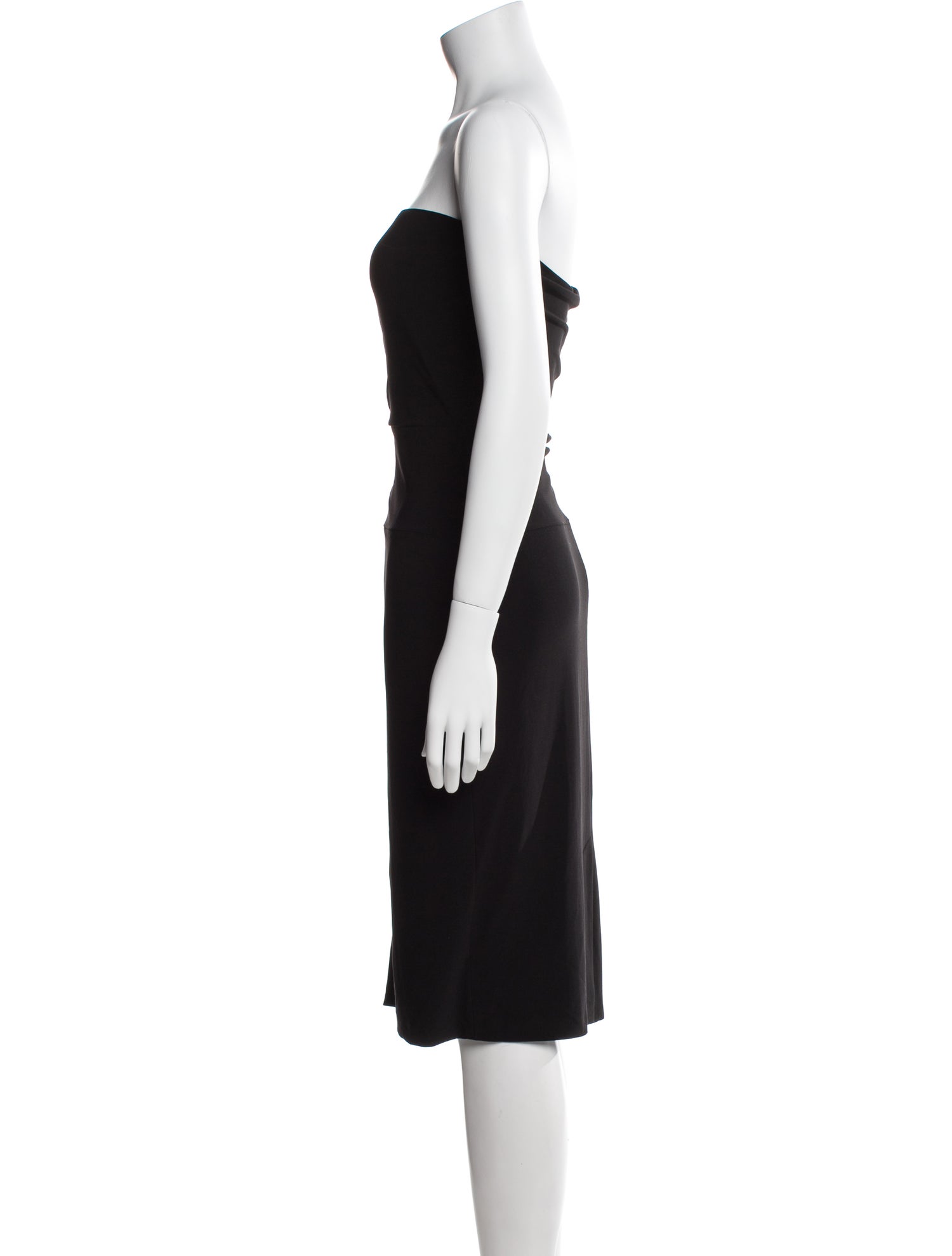 Norma Kamali Strapless Mini Dress