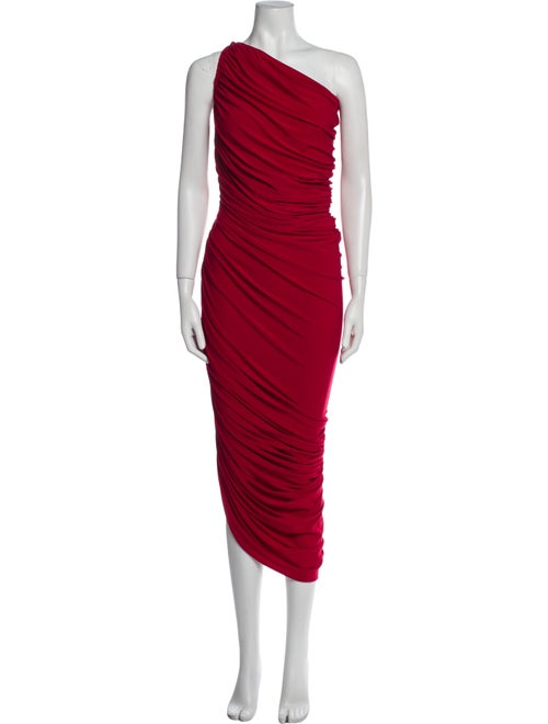 Norma Kamali One-Shoulder Long Dress