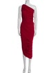 Norma Kamali One-Shoulder Long Dress