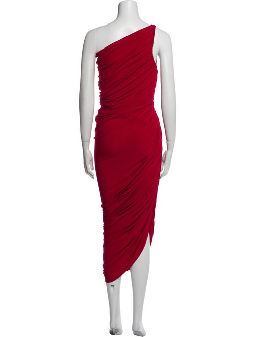 Norma Kamali One-Shoulder Long Dress