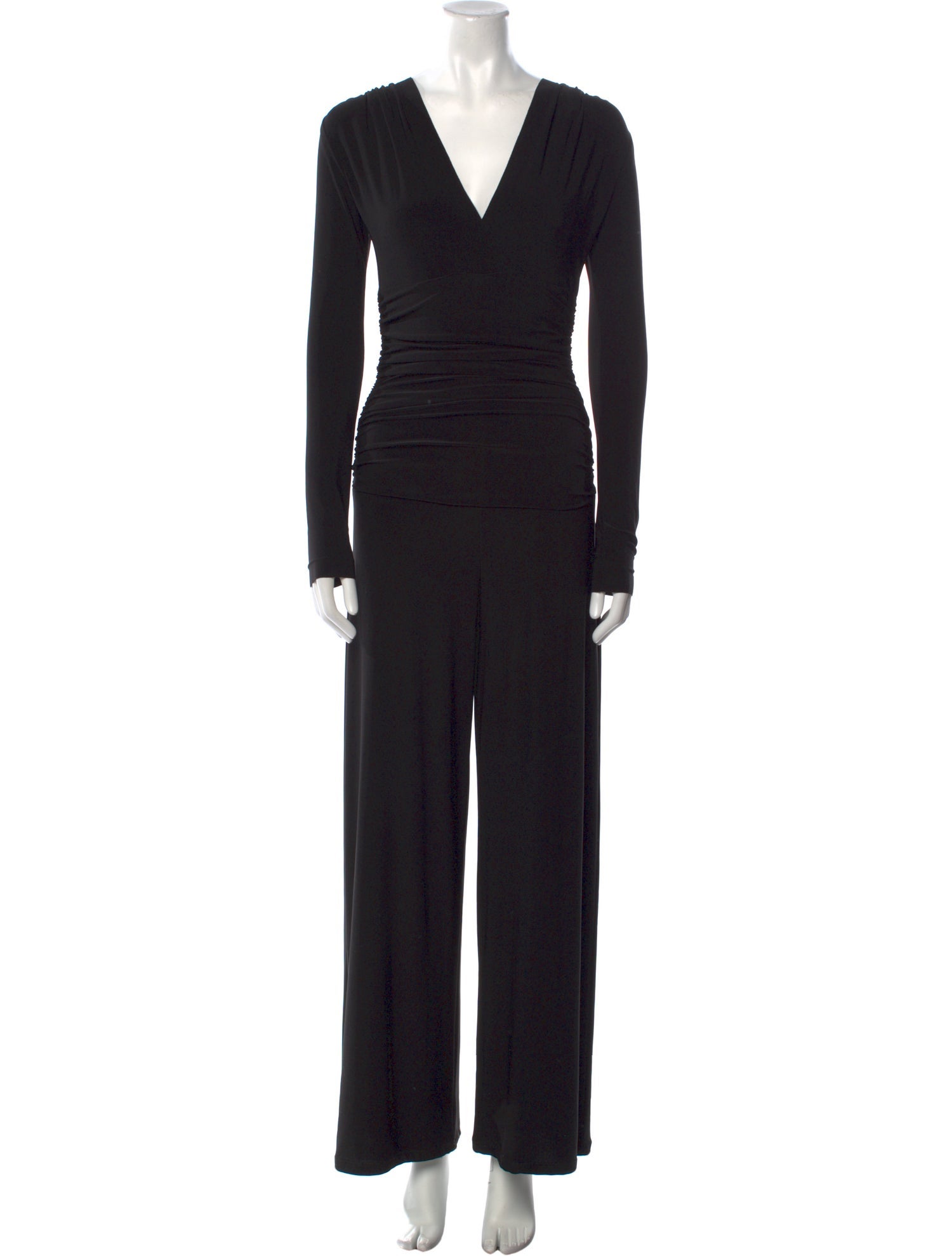 Norma Kamali V-Neck Jumpsuit
