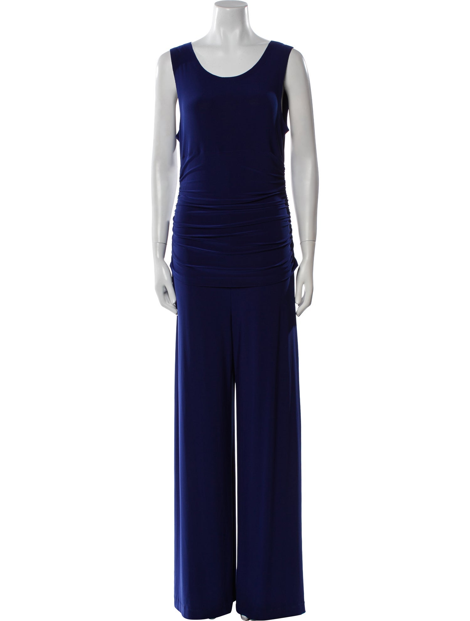 Norma Kamali Scoop Neck Jumpsuit