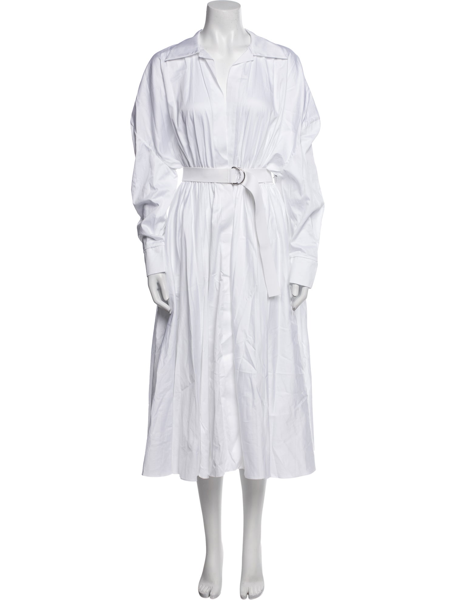 Norma Kamali V-Neck Long Dress