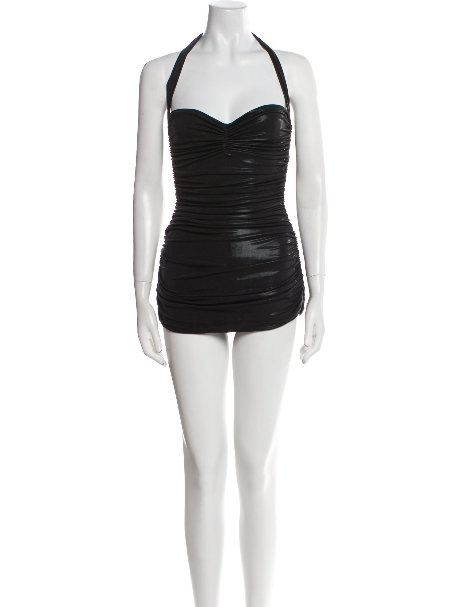 Norma Kamali Halterneck Mini Dress