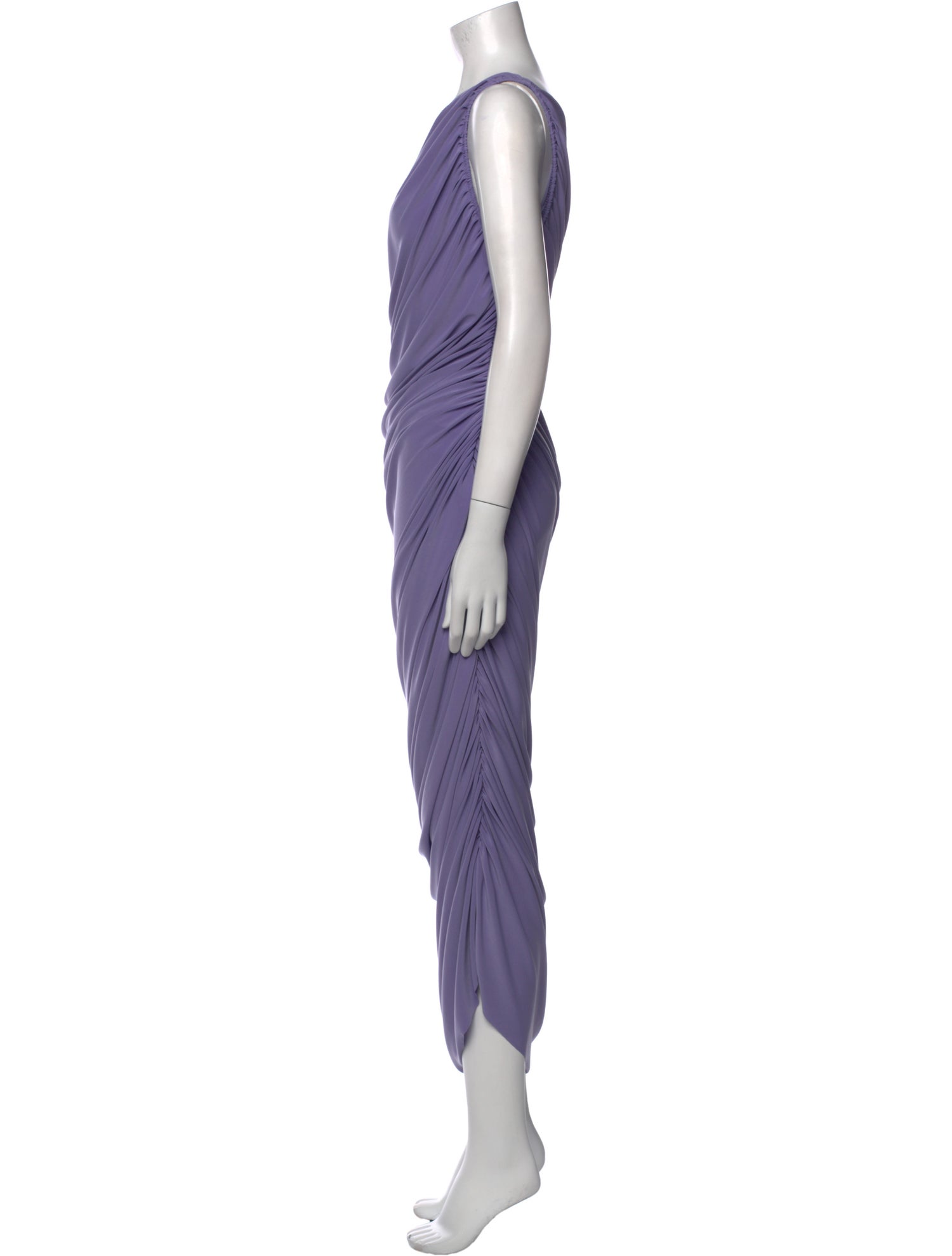 Norma Kamali One-Shoulder Long Dress