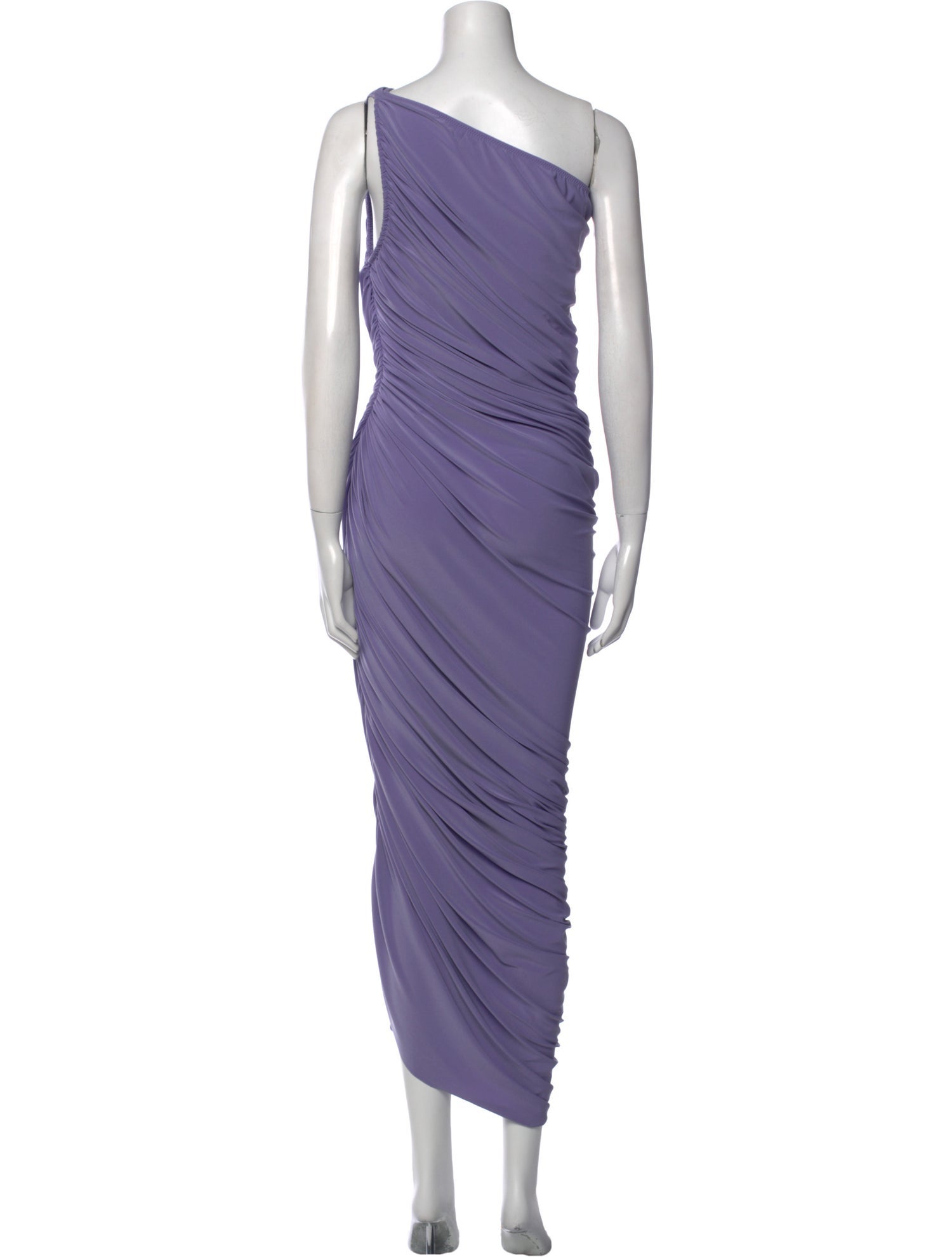 Norma Kamali One-Shoulder Long Dress