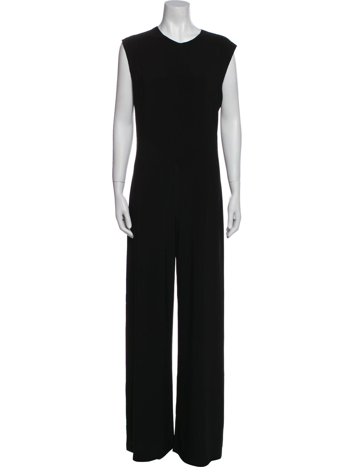 Norma Kamali Crew Neck Jumpsuit