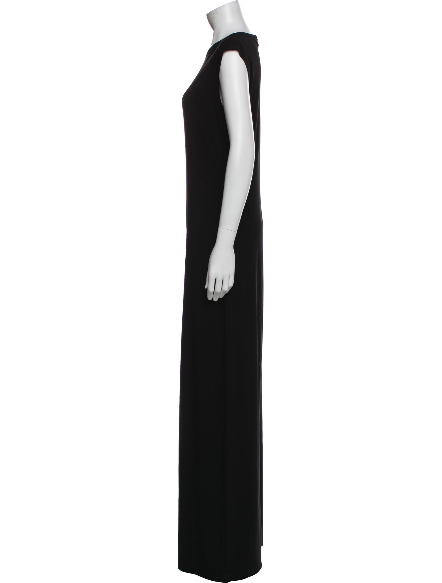 Norma Kamali Crew Neck Jumpsuit