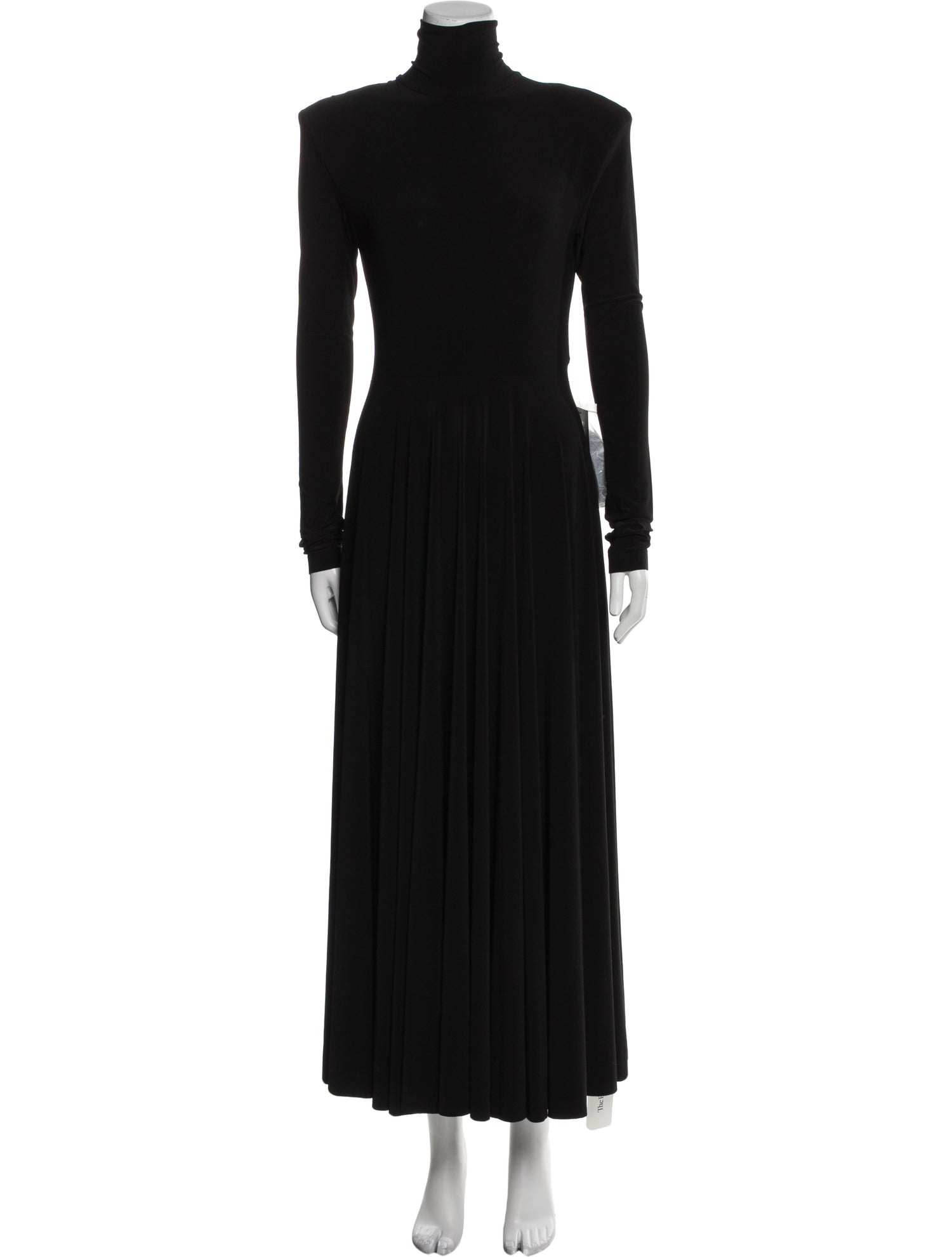 Norma Kamali Turtleneck Long Dress
