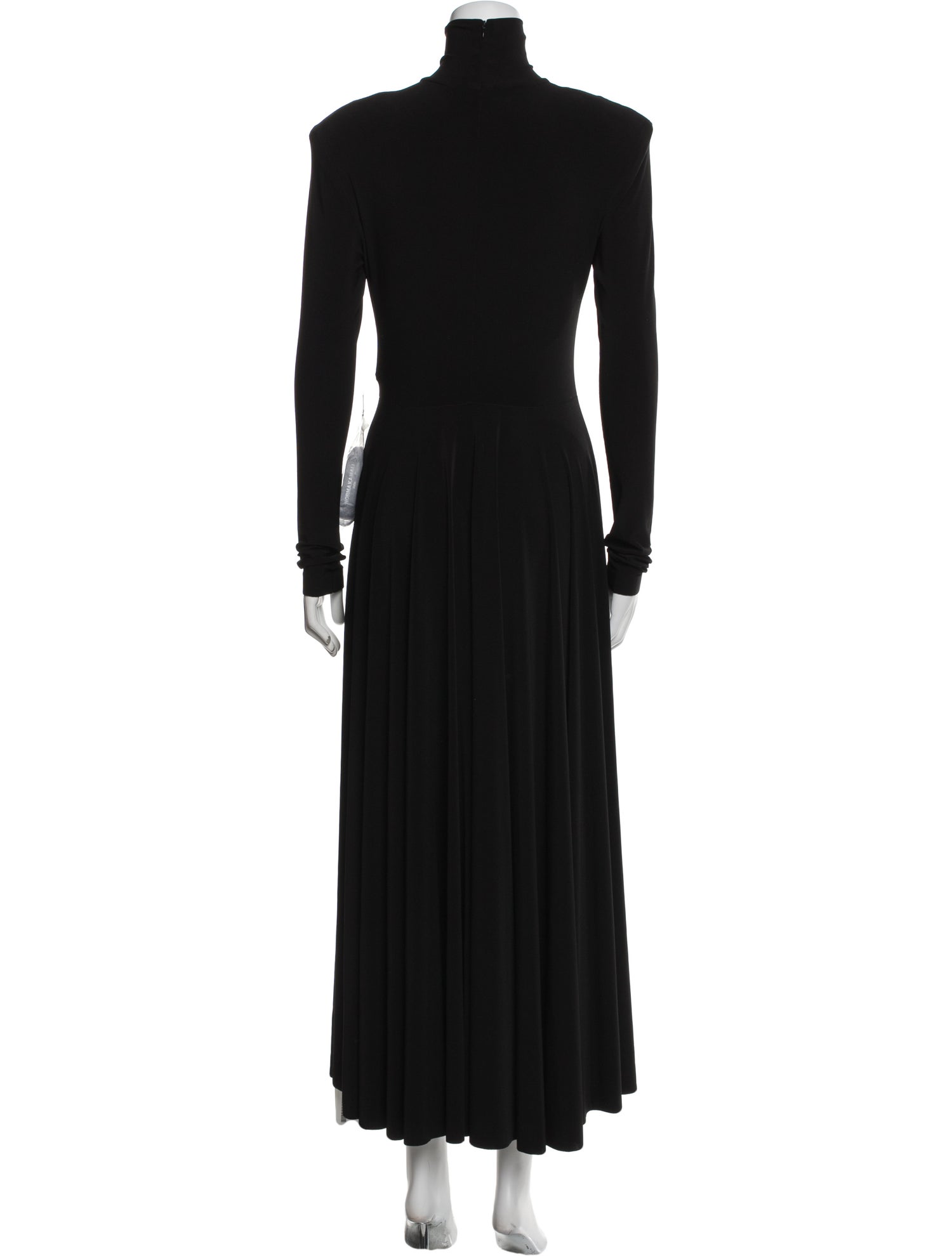 Norma Kamali Turtleneck Long Dress