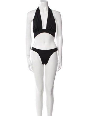 Norma Kamali Cutout Accent Bikini