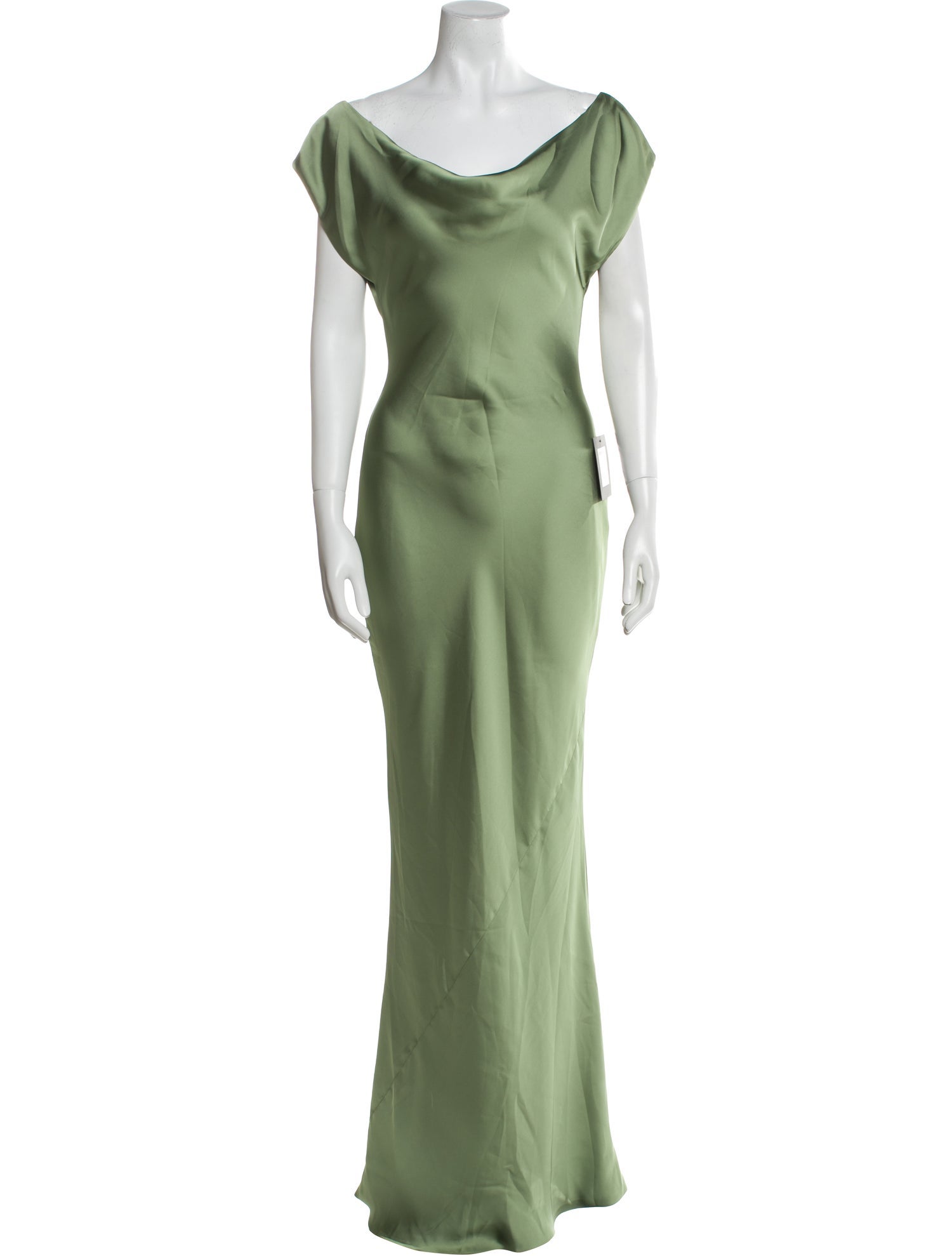 Norma Kamali Cowl Neck Long Dress w/ Tags