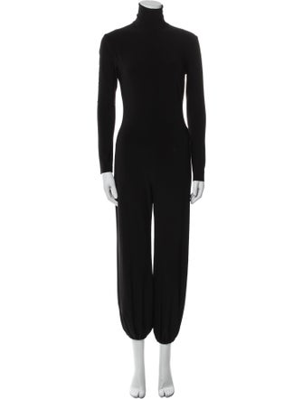 Norma Kamali Turtleneck Jumpsuit