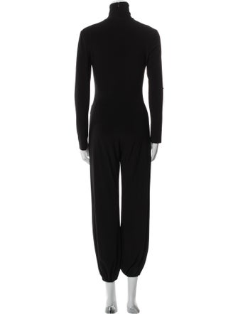 Norma Kamali Turtleneck Jumpsuit