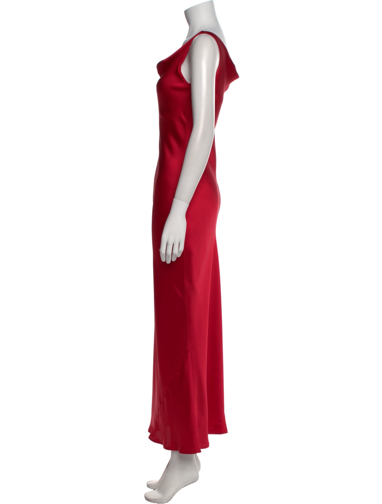 Norma Kamali Cowl Neck Long Dress