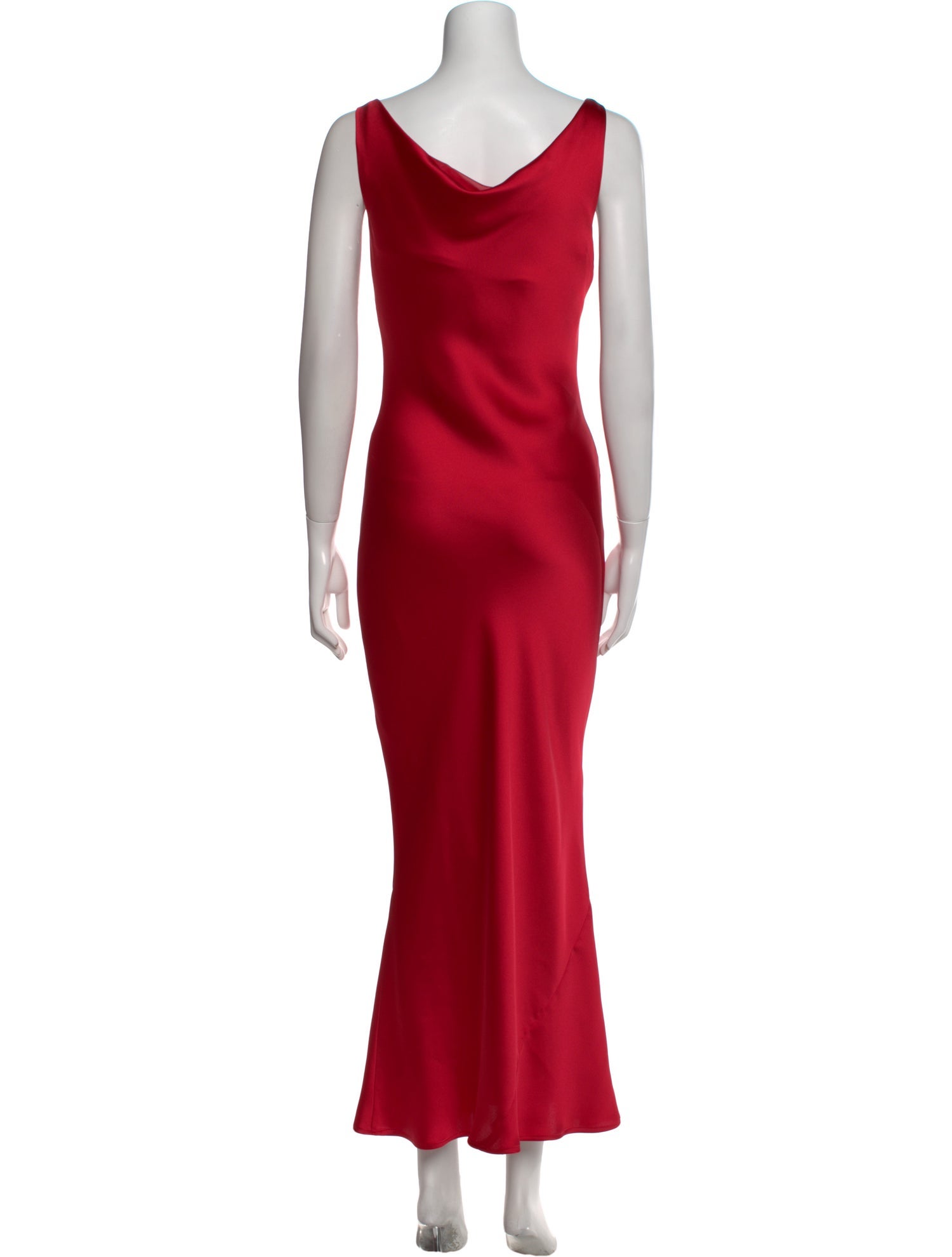 Norma Kamali Cowl Neck Long Dress