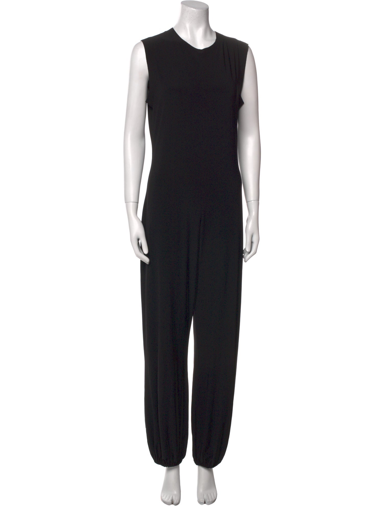 Norma Kamali Crew Neck Jumpsuit