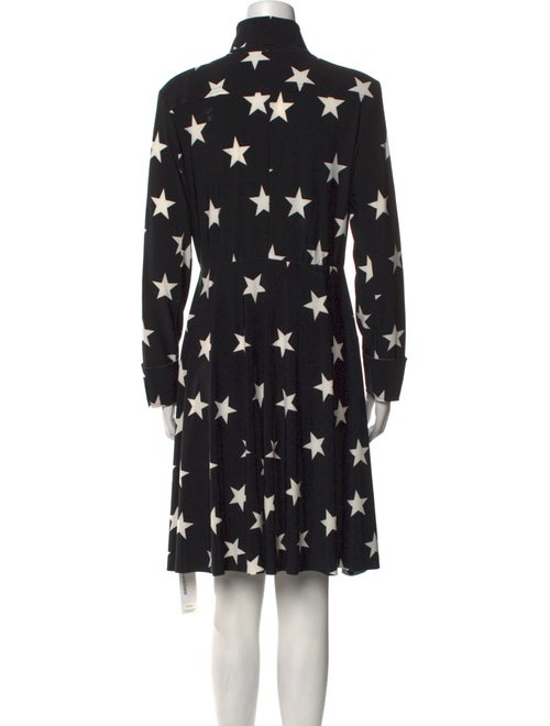 Norma Kamali Printed Knee-Length Dress