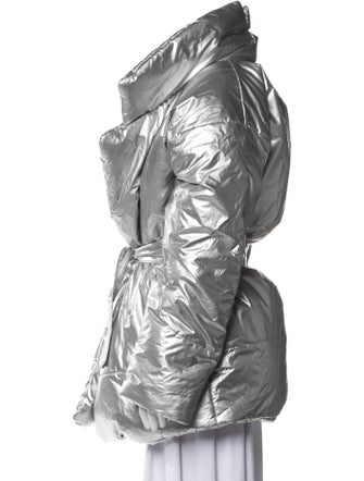 Norma Kamali Nylon Down Coat