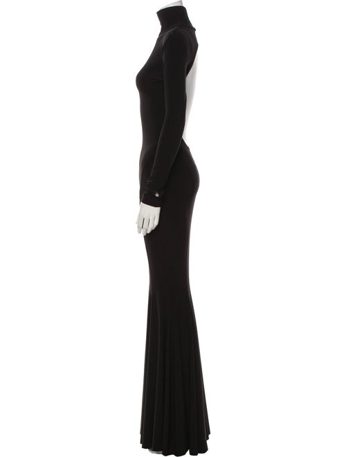 Norma Kamali Turtleneck Long Dress