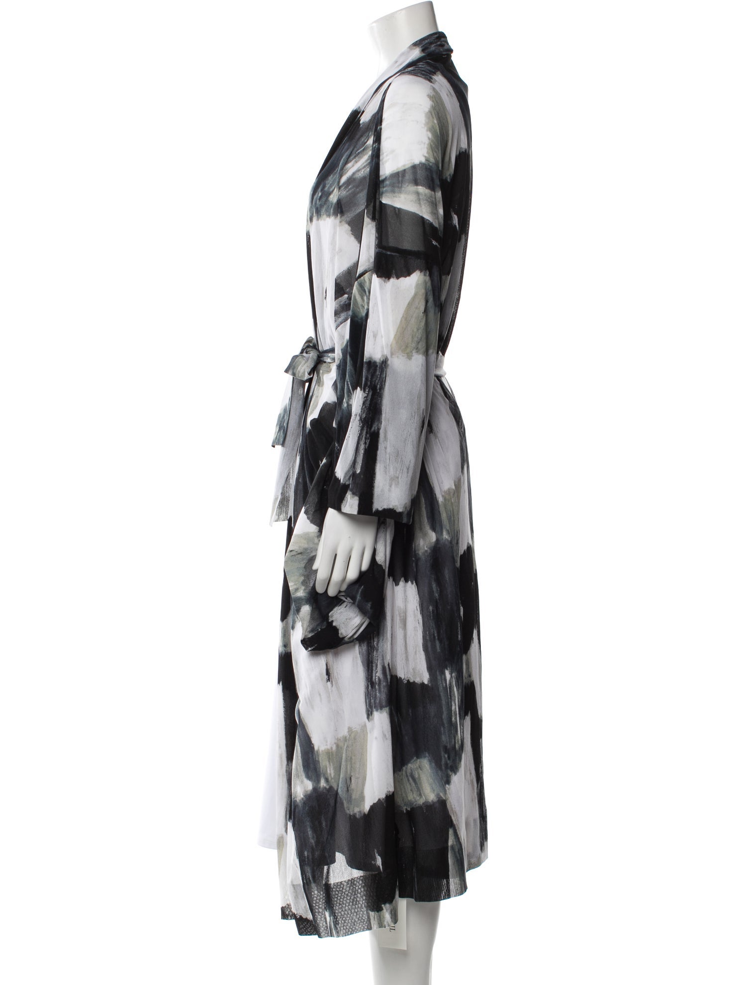 Norma Kamali Nylon Printed Robe