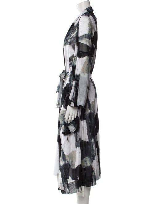Norma Kamali Nylon Printed Robe