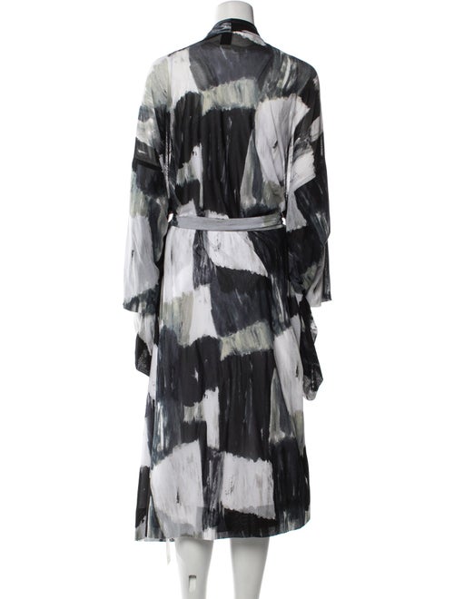 Norma Kamali Nylon Printed Robe